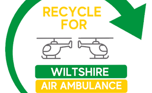 Recycle for Wiltshire Air Ambulance logo