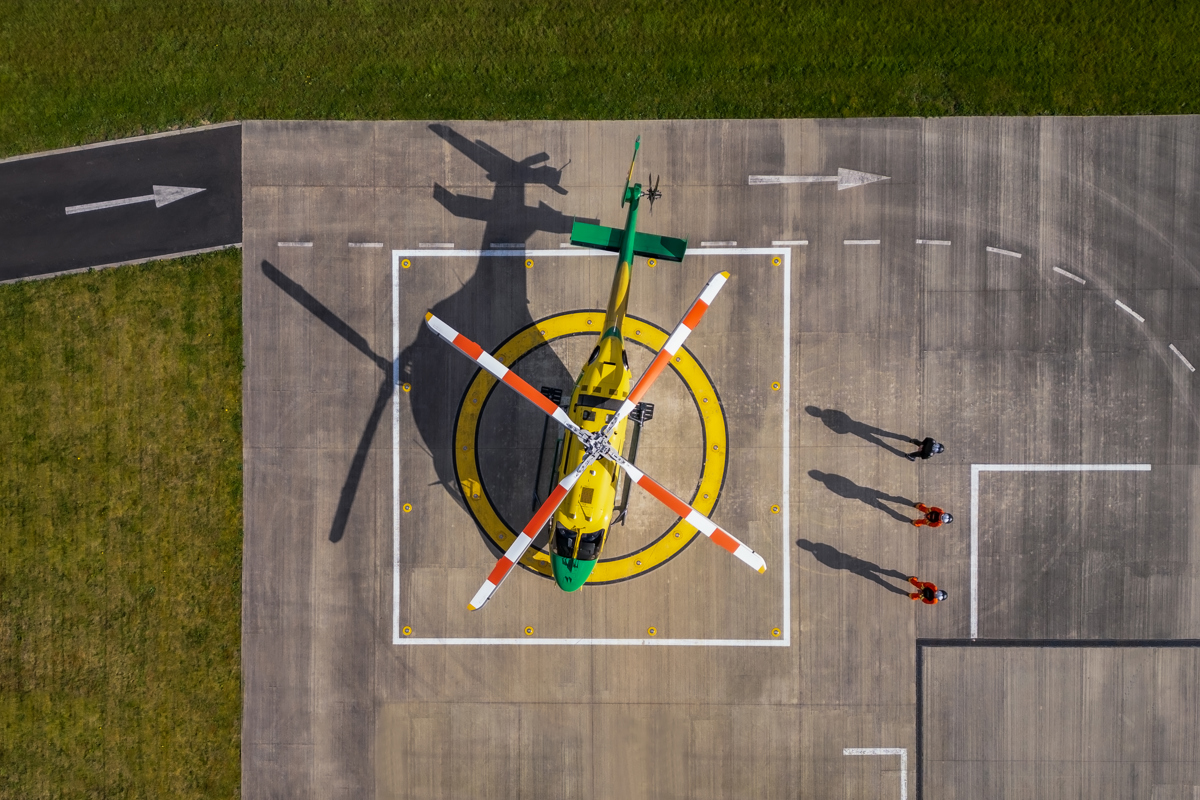 Award-winning photography for Wiltshire Air Ambulance