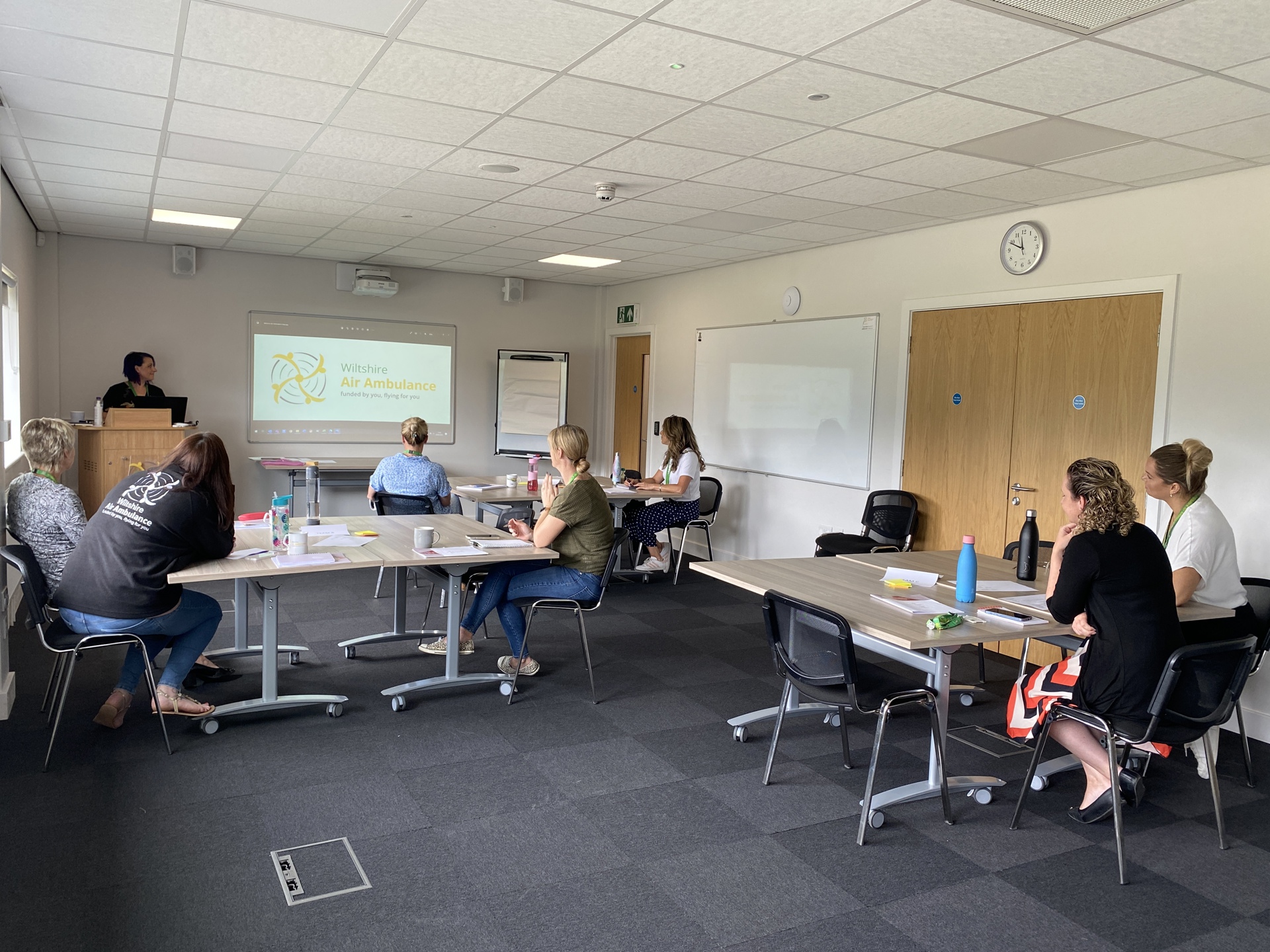 A photo of the Bradbury 1 meeting room in use